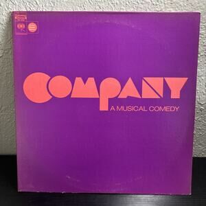 Company A Musical Comedy LP Vinyl Original 1970 Columbia OS 3550 RARE
